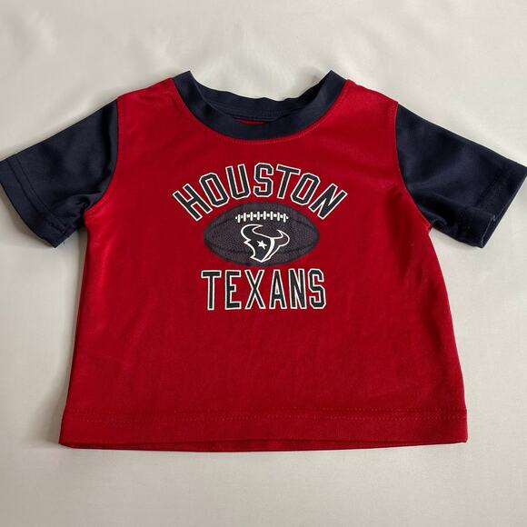 NFL Team Apparel Other - Houston Texans Infant T-Shirt Red Short Sleeve NFL Team Apparel Size 12 Months